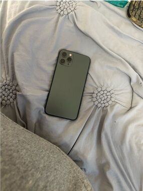 Matte Dark Green phone 11 pro